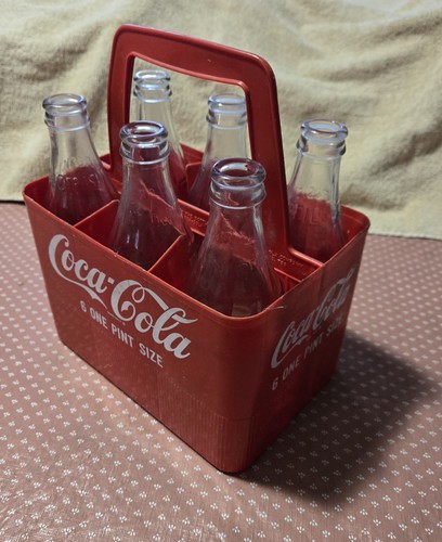 Vintage coca cola bottle - coca-cola, 6-bottle